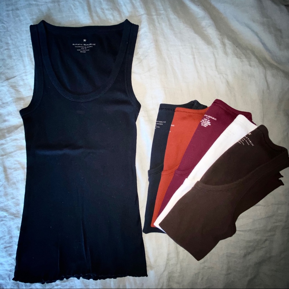 Banana republic tank tops